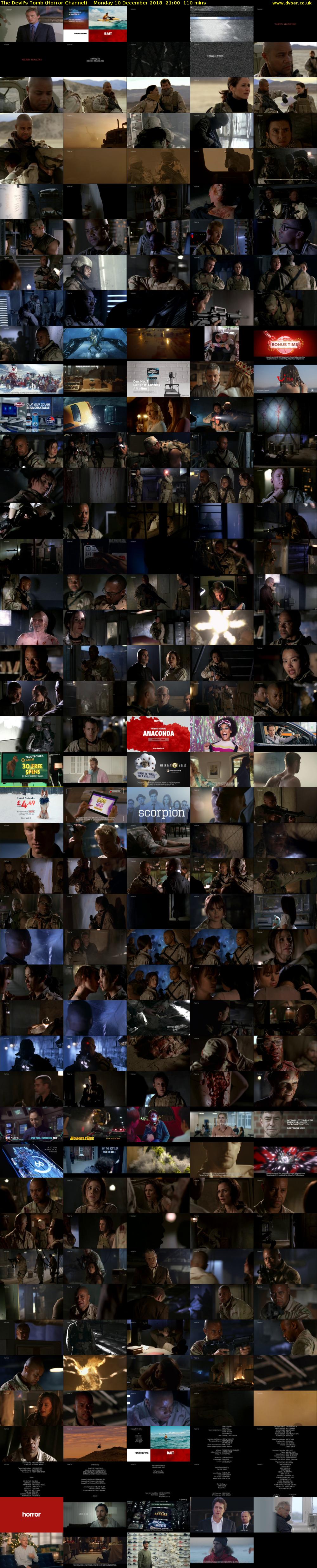 The Devil's Tomb (Horror Channel) Monday 10 December 2018 21:00 - 22:50