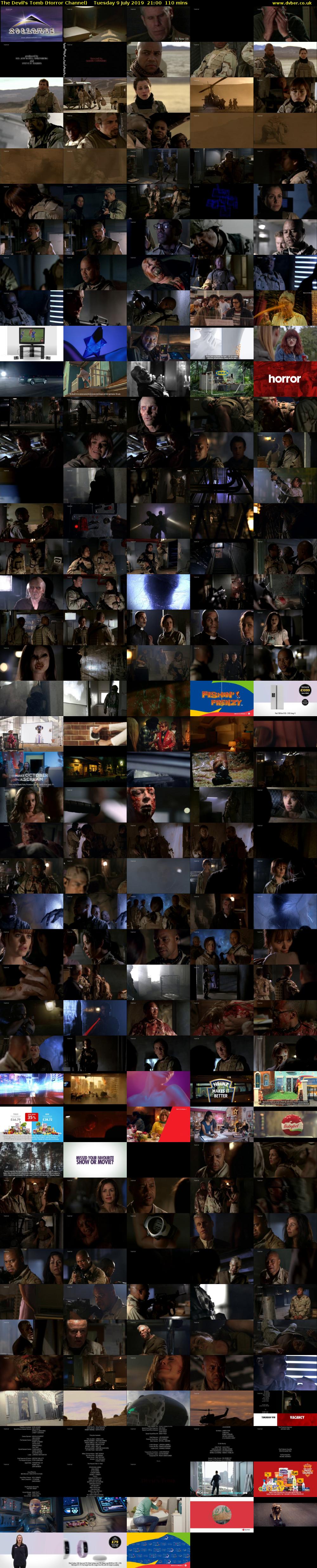 The Devil's Tomb (Horror Channel) Tuesday 9 July 2019 21:00 - 22:50