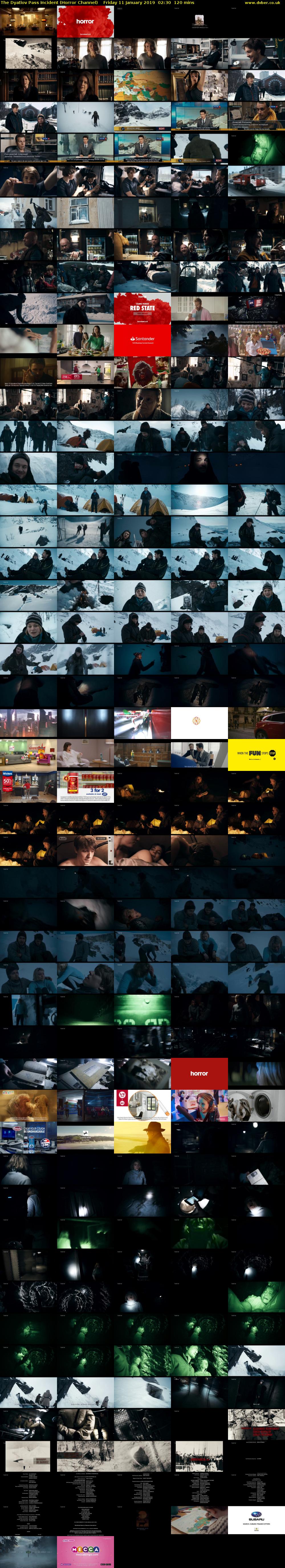 The Dyatlov Pass Incident (Horror Channel) Friday 11 January 2019 02:30 - 04:30