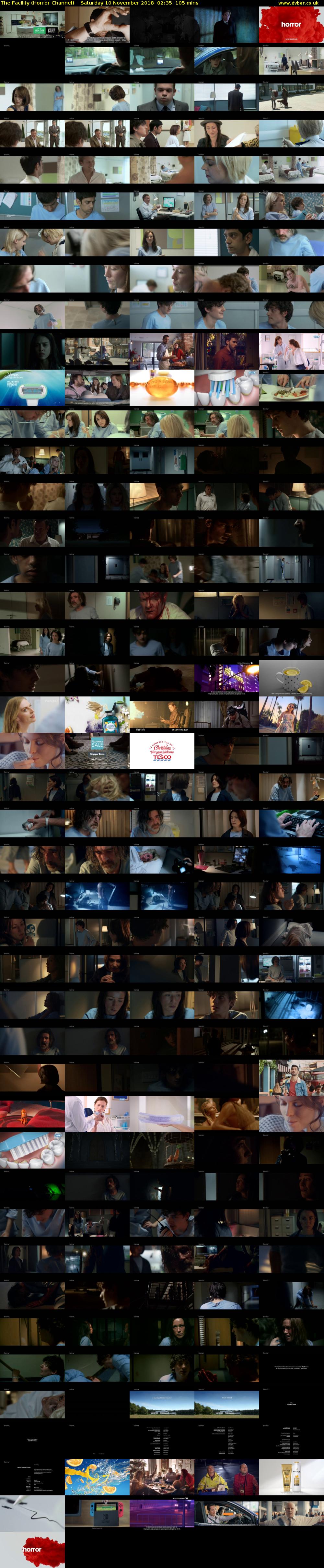 The Facility (Horror Channel) Saturday 10 November 2018 02:35 - 04:20