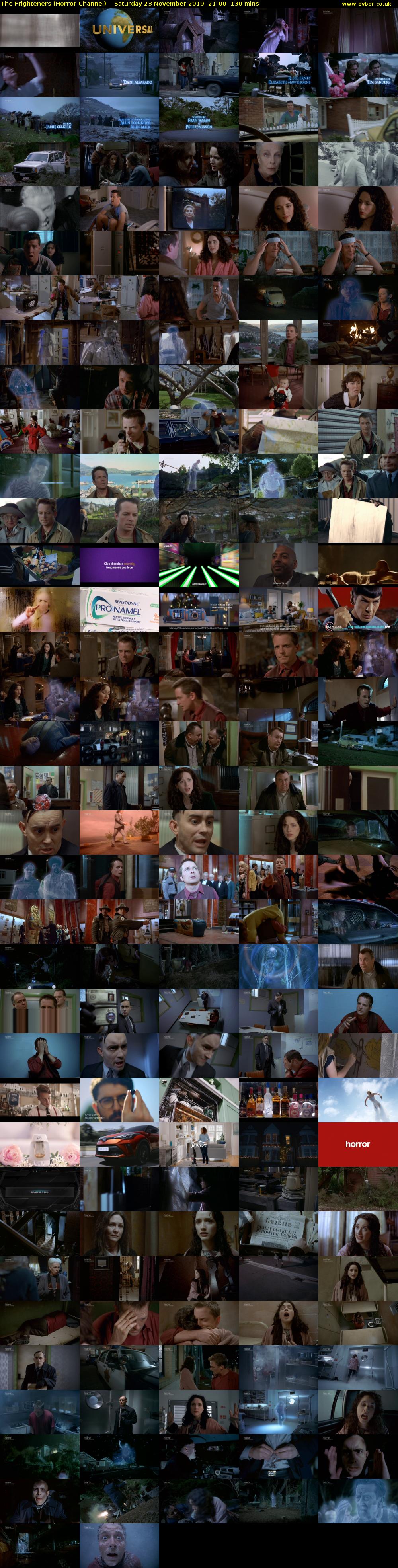 The Frighteners (Horror Channel) Saturday 23 November 2019 21:00 - 23:10