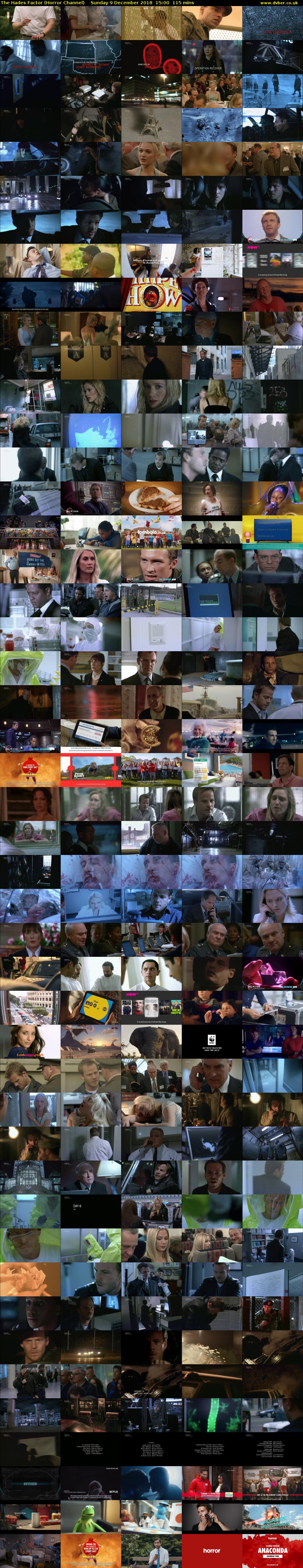 The Hades Factor (Horror Channel) Sunday 9 December 2018 15:00 - 16:55