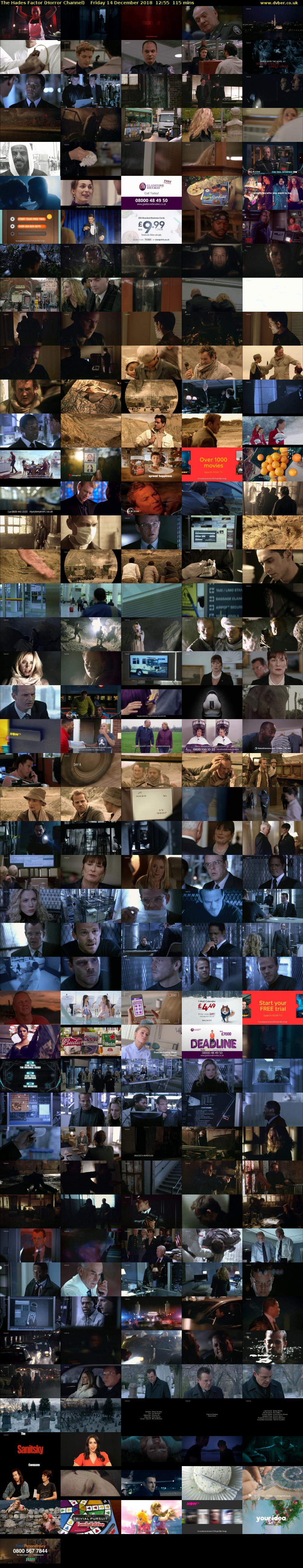 The Hades Factor (Horror Channel) Friday 14 December 2018 12:55 - 14:50