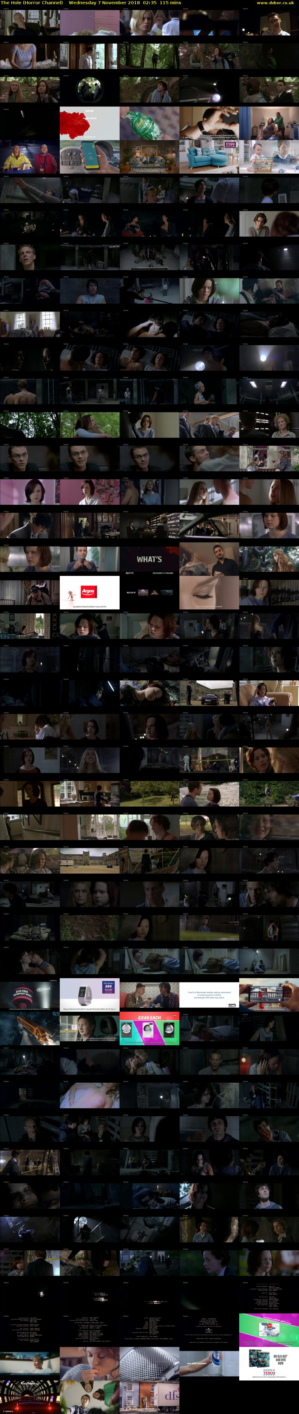 The Hole (Horror Channel) Wednesday 7 November 2018 02:35 - 04:30