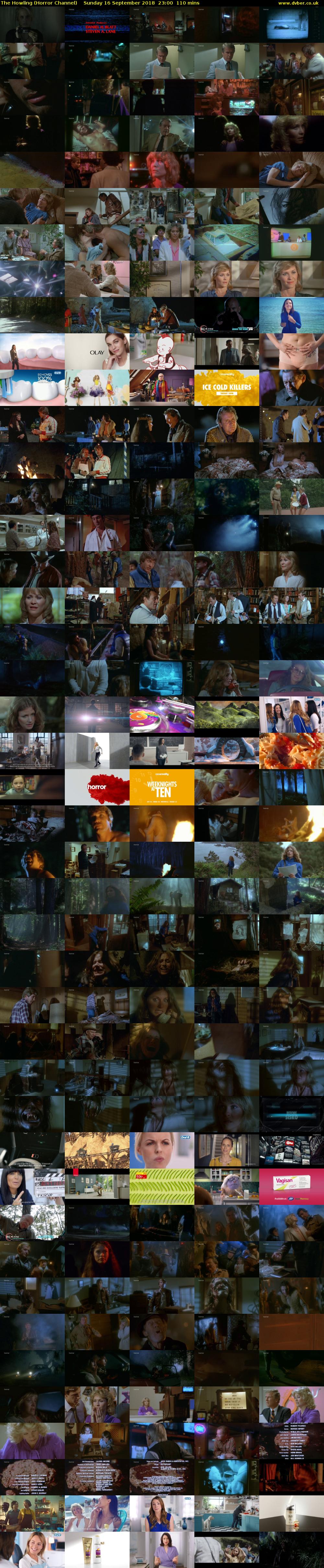 The Howling (Horror Channel) Sunday 16 September 2018 23:00 - 00:50