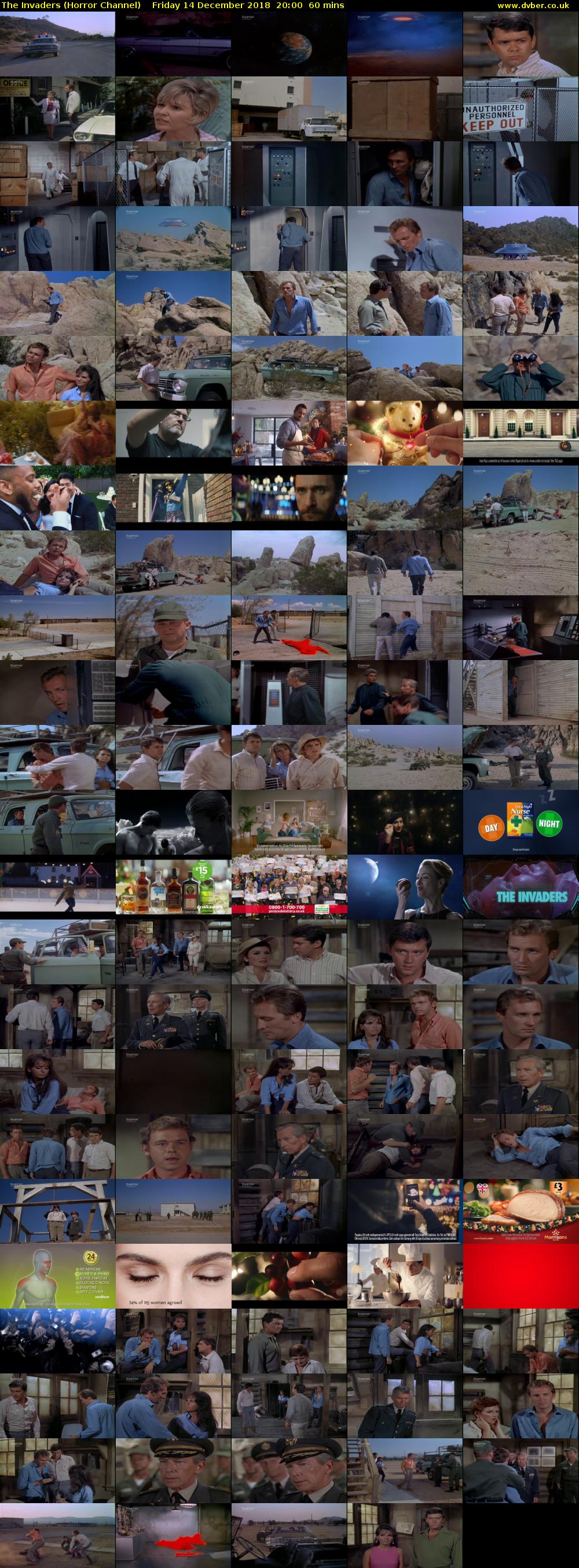The Invaders (Horror Channel) Friday 14 December 2018 20:00 - 21:00