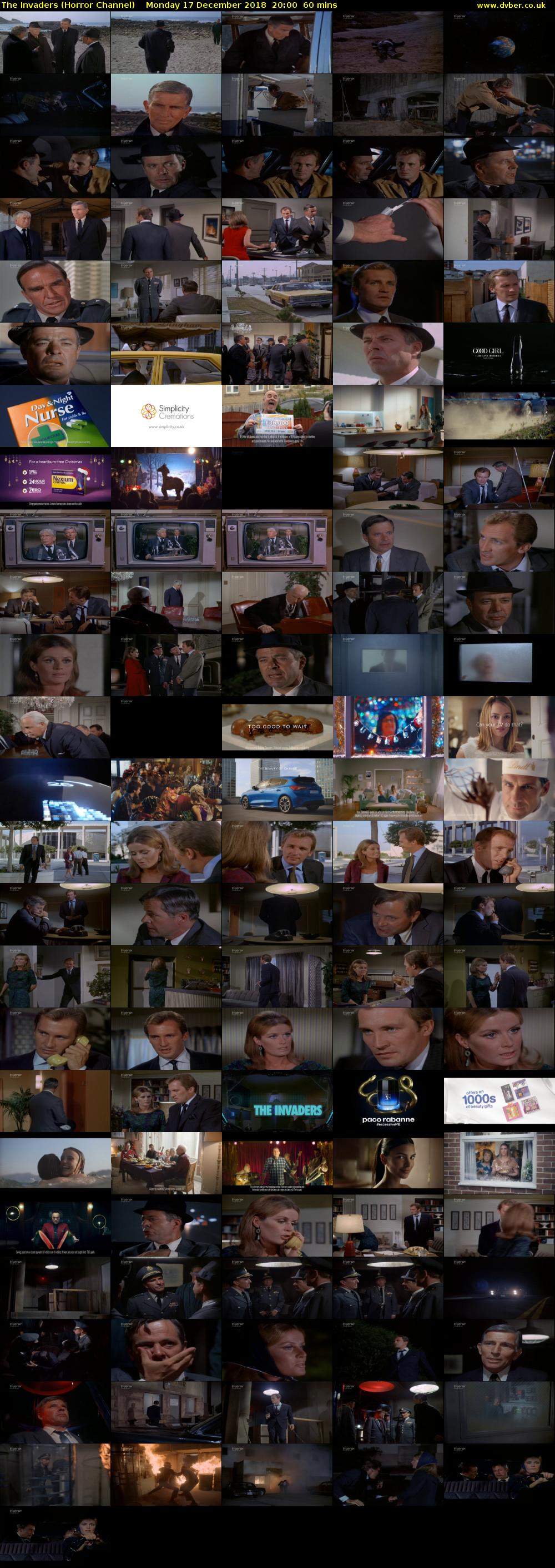 The Invaders (Horror Channel) Monday 17 December 2018 20:00 - 21:00