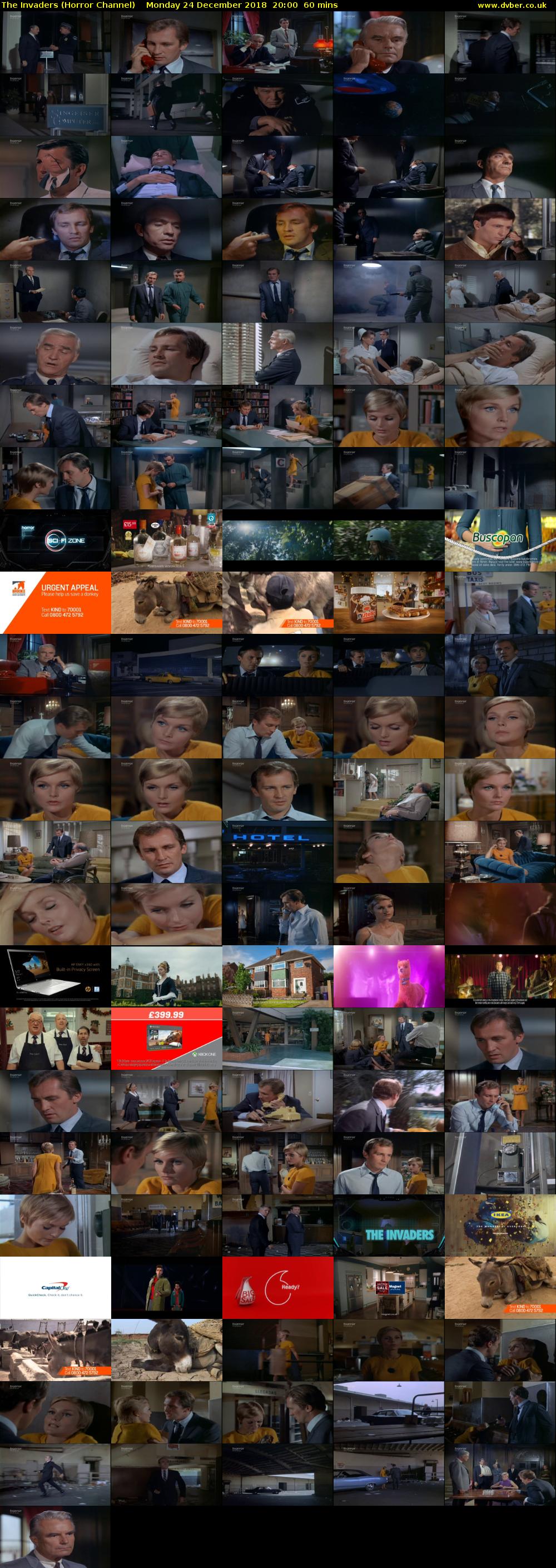 The Invaders (Horror Channel) Monday 24 December 2018 20:00 - 21:00