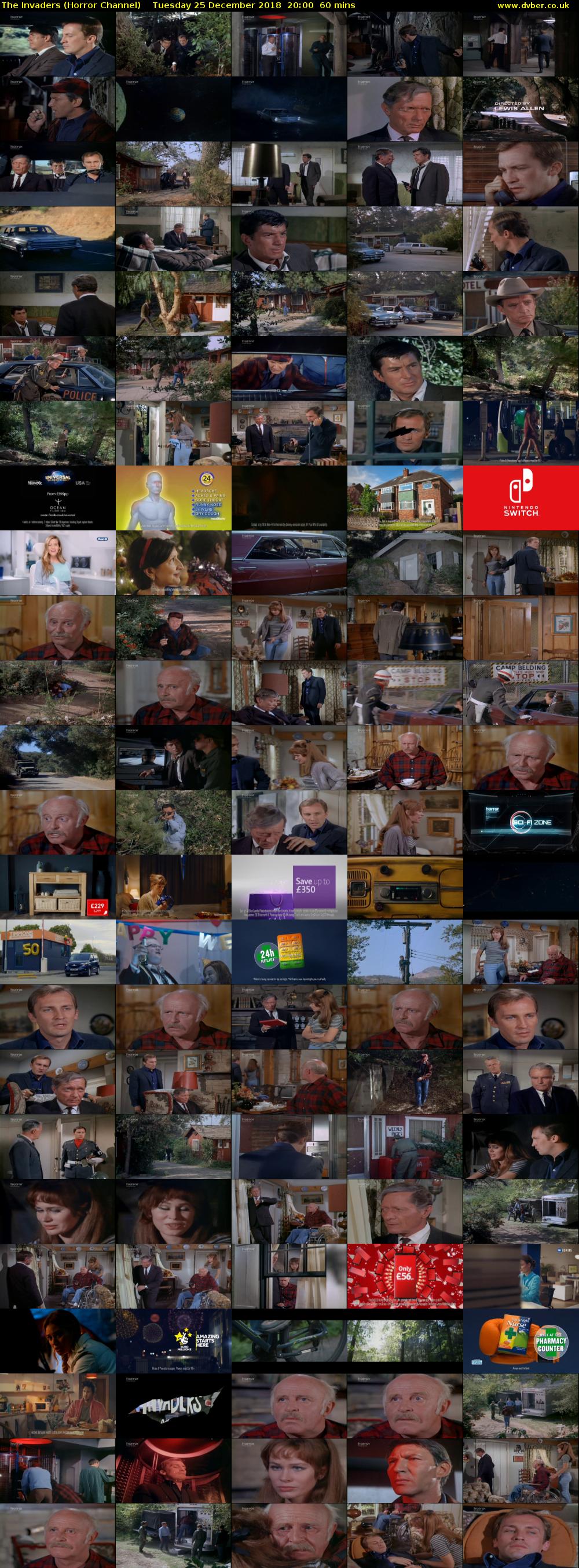 The Invaders (Horror Channel) Tuesday 25 December 2018 20:00 - 21:00