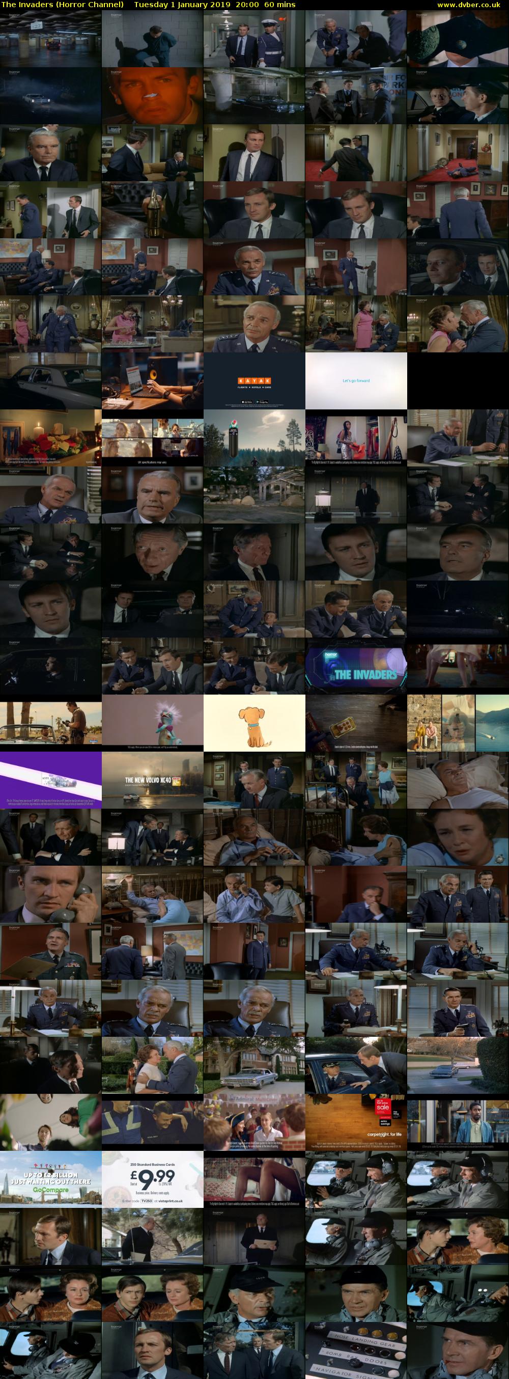 The Invaders (Horror Channel) Tuesday 1 January 2019 20:00 - 21:00