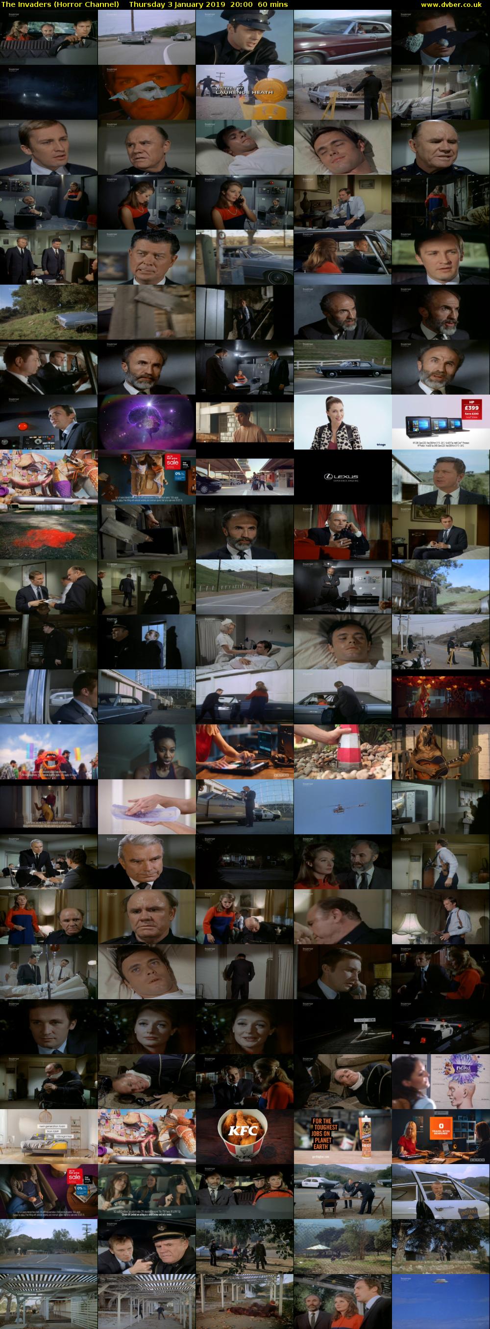 The Invaders (Horror Channel) Thursday 3 January 2019 20:00 - 21:00