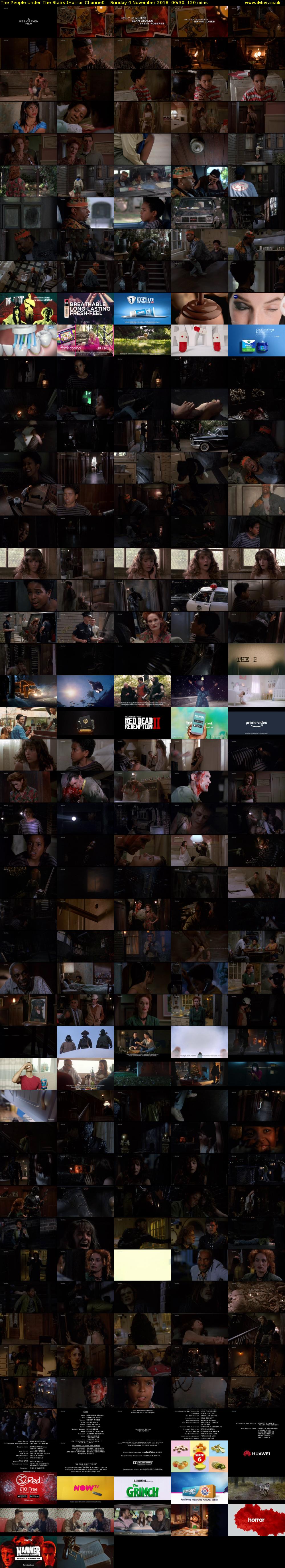 The People Under The Stairs (Horror Channel) Sunday 4 November 2018 00:30 - 02:30