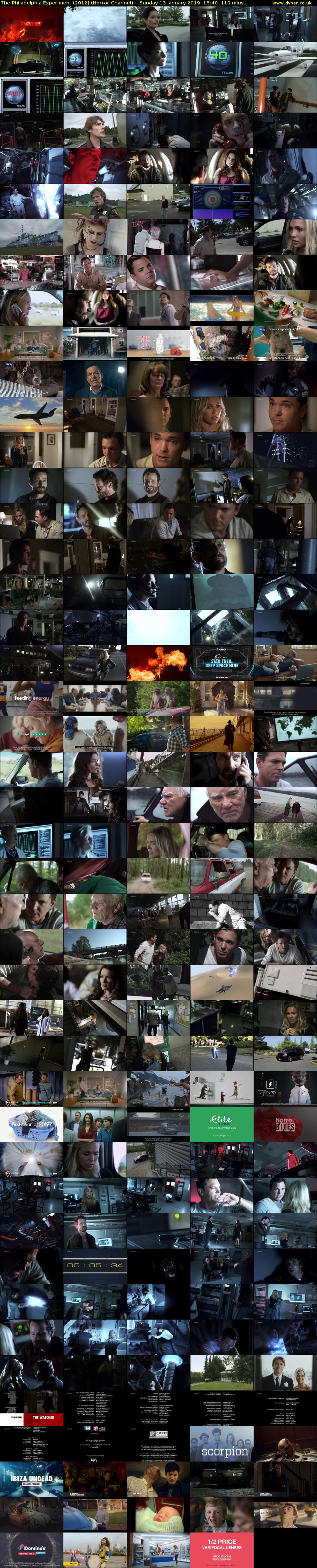 The Philadelphia Experiment (2012) (Horror Channel) Sunday 13 January 2019 18:40 - 20:30