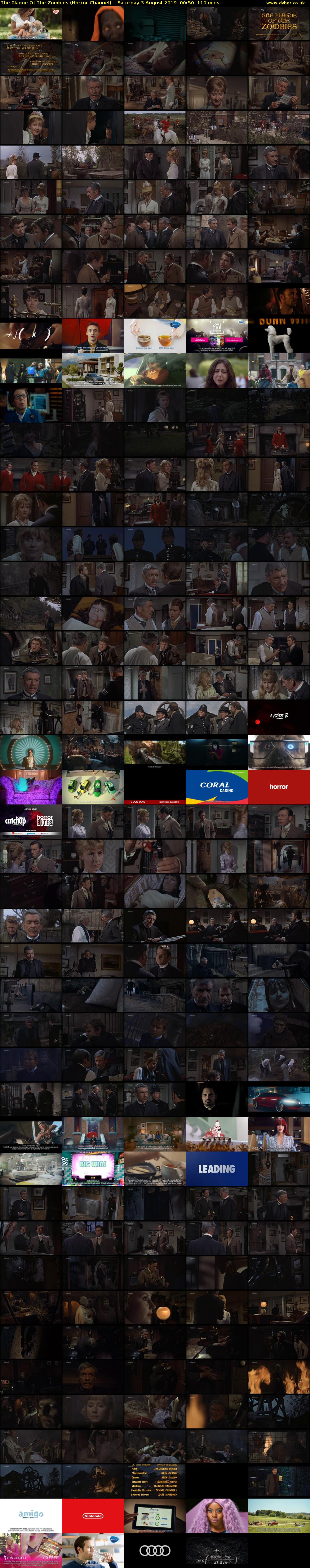 The Plague Of The Zombies (Horror Channel) Saturday 3 August 2019 00:50 - 02:40