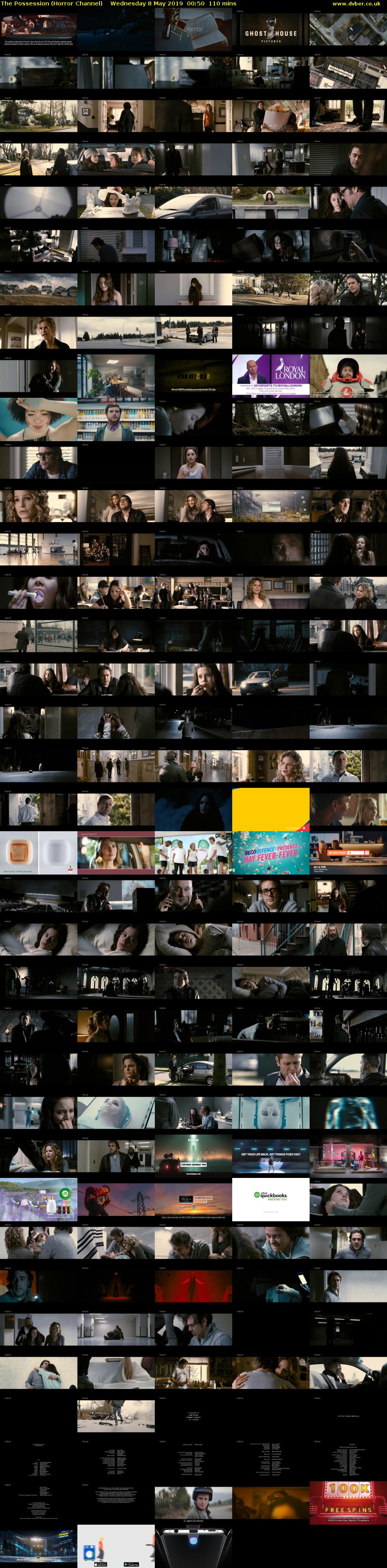 The Possession (Horror Channel) Wednesday 8 May 2019 00:50 - 02:40