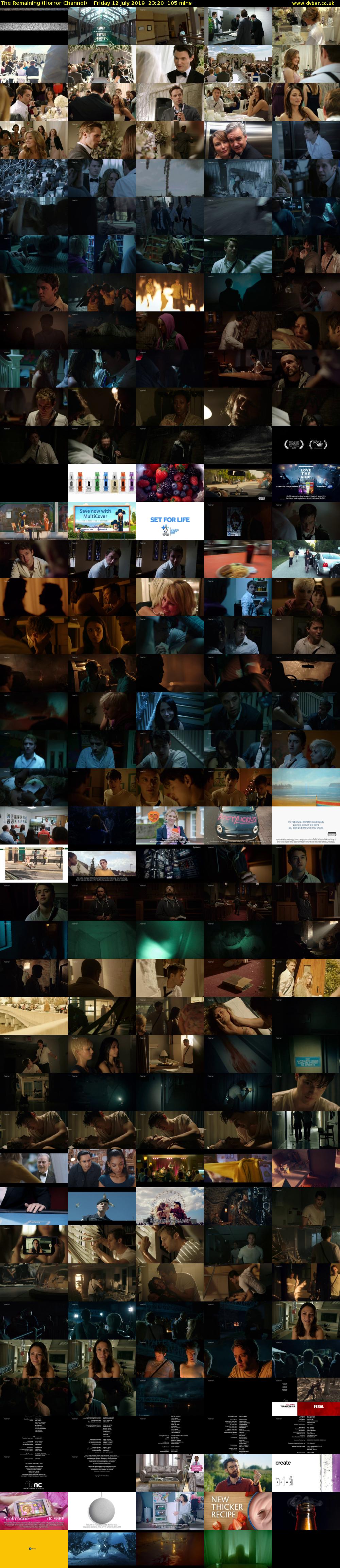 The Remaining (Horror Channel) Friday 12 July 2019 23:20 - 01:05