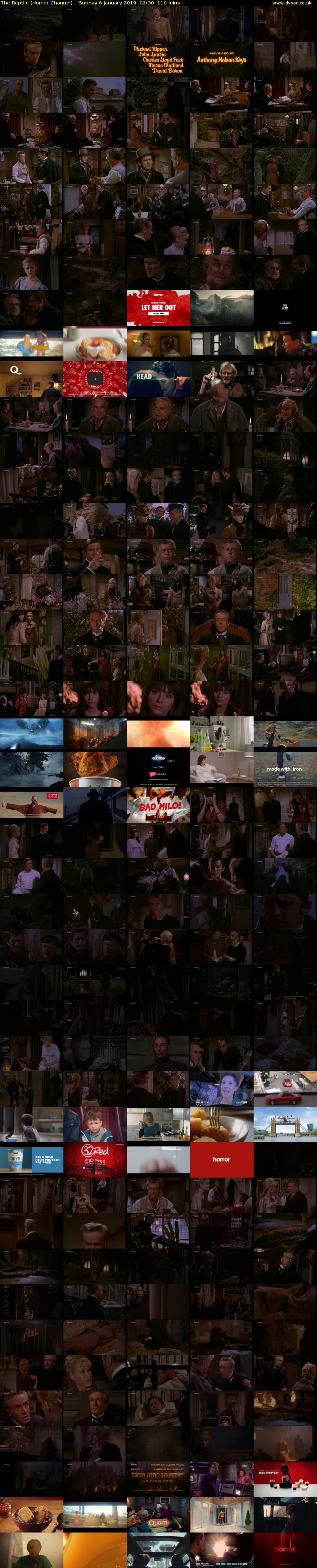 The Reptile (Horror Channel) Sunday 6 January 2019 02:30 - 04:20