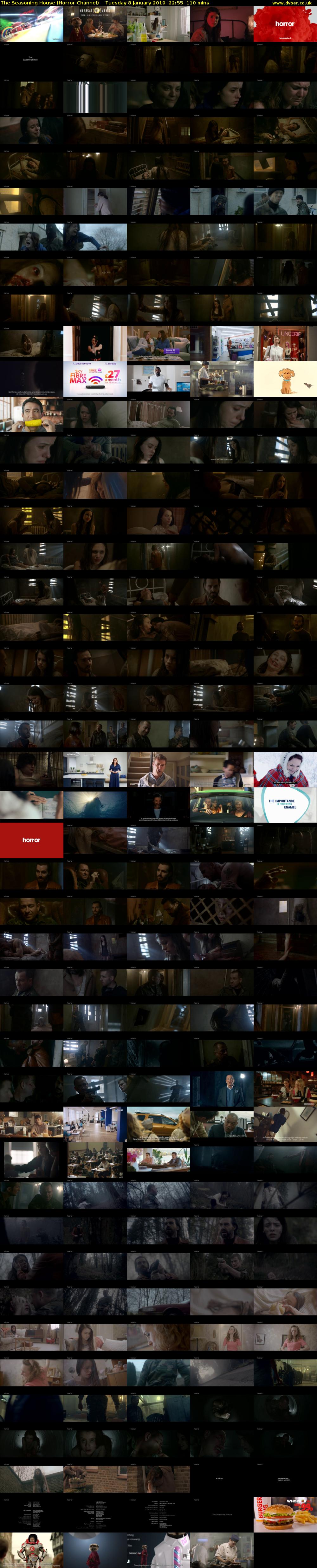 The Seasoning House (Horror Channel) Tuesday 8 January 2019 22:55 - 00:45