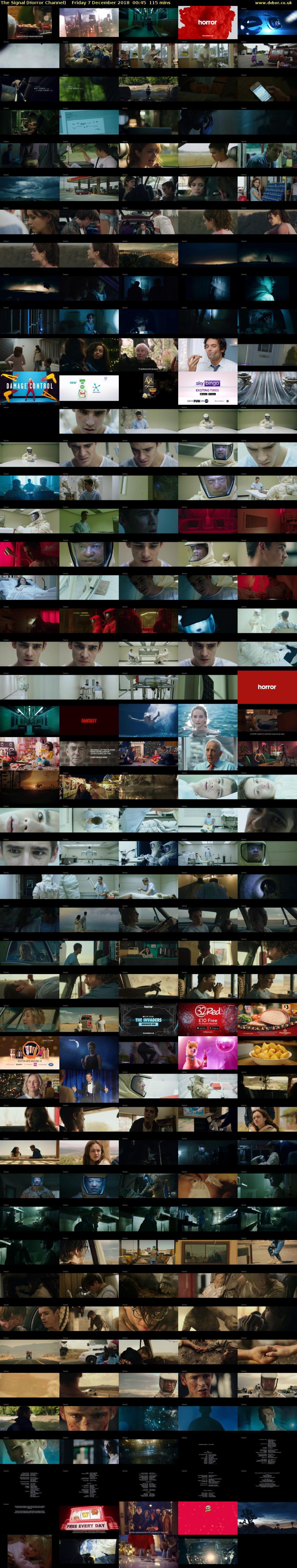 The Signal (Horror Channel) Friday 7 December 2018 00:45 - 02:40