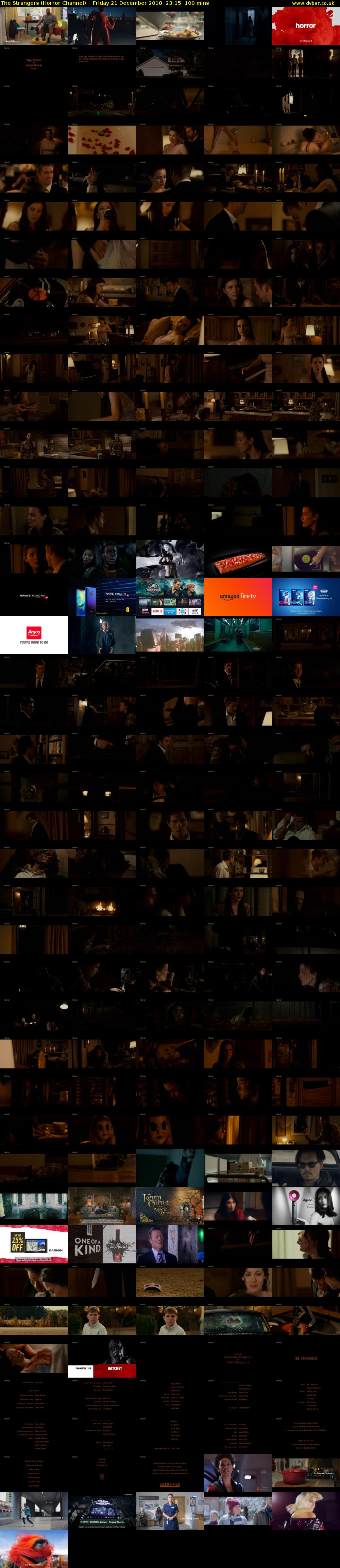 The Strangers (Horror Channel) Friday 13 June 2019 23:15 - 00:55