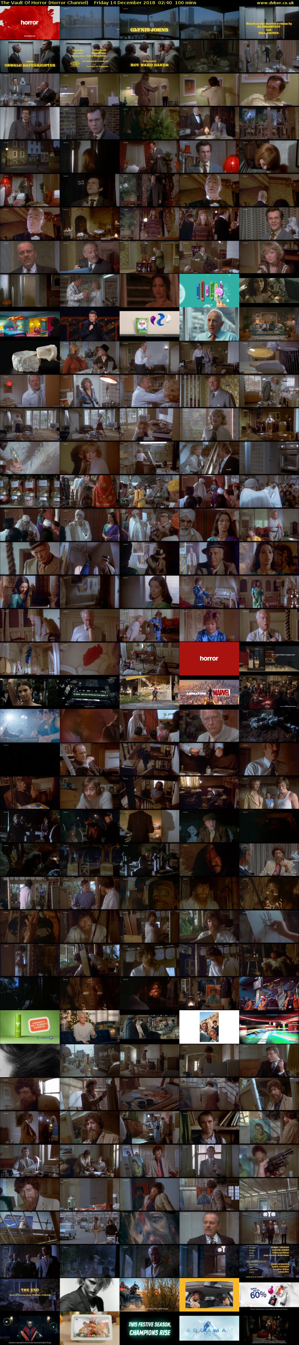 The Vault Of Horror (Horror Channel) Friday 14 December 2018 02:40 - 04:20