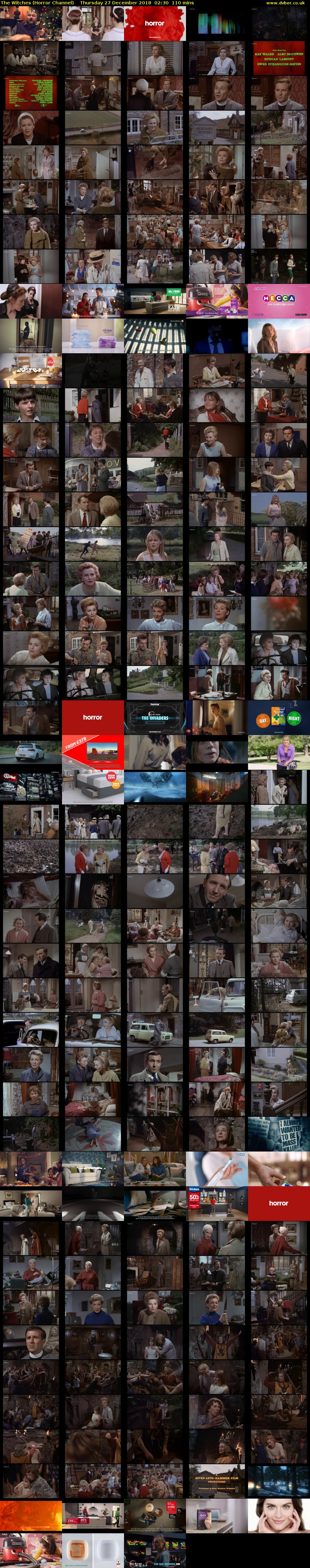 The Witches (Horror Channel) Thursday 27 December 2018 02:30 - 04:20