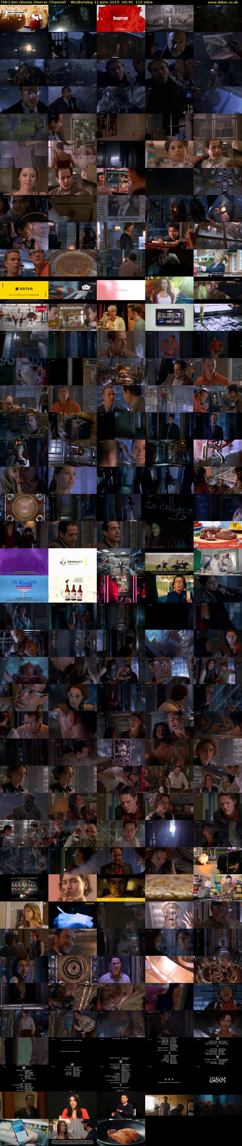 Thir13en Ghosts (Horror Channel) Wednesday 12 June 2019 00:40 - 02:30
