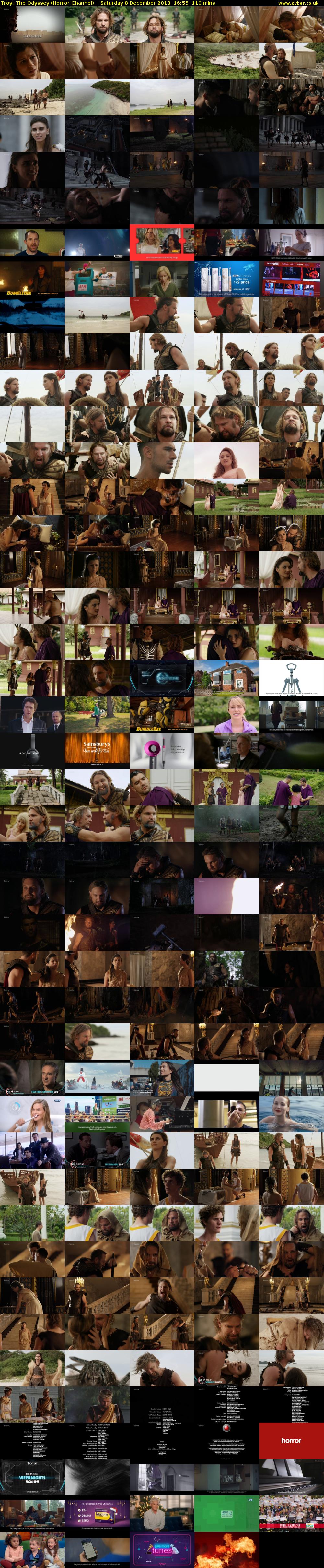Troy: The Odyssey (Horror Channel) Saturday 8 December 2018 16:55 - 18:45