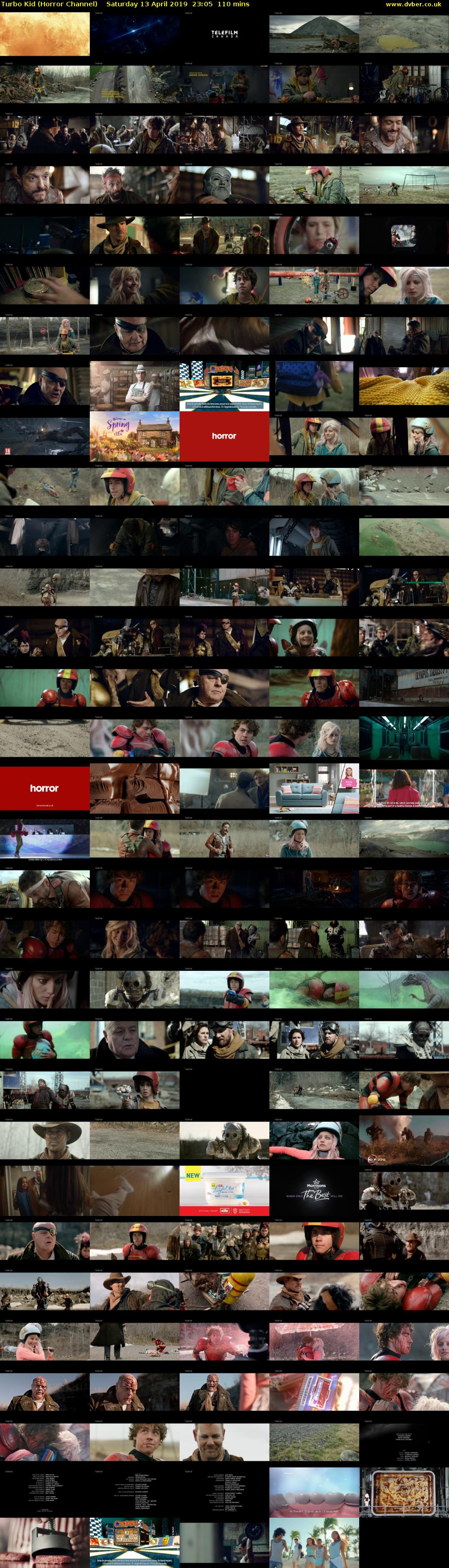 Turbo Kid (Horror Channel) Saturday 13 April 2019 23:05 - 00:55