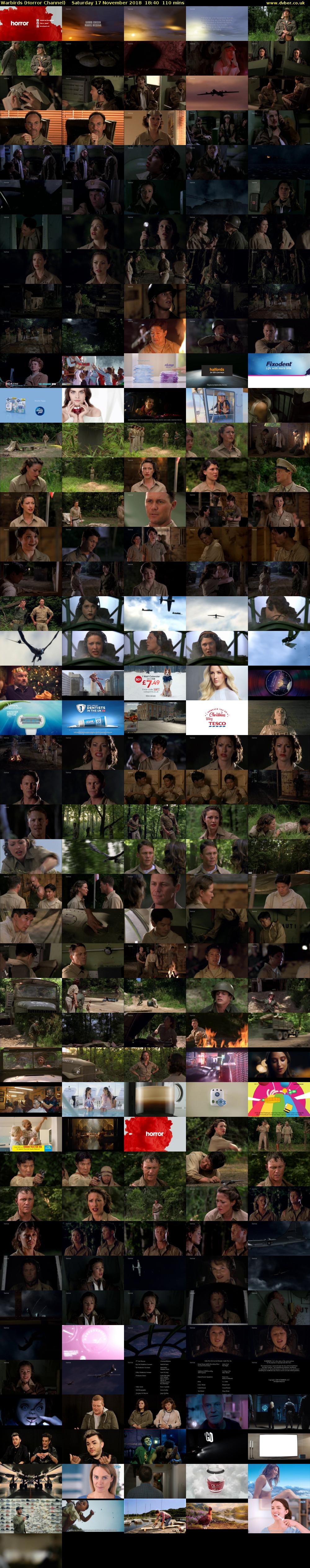 Warbirds (Horror Channel) Saturday 17 November 2018 18:40 - 20:30