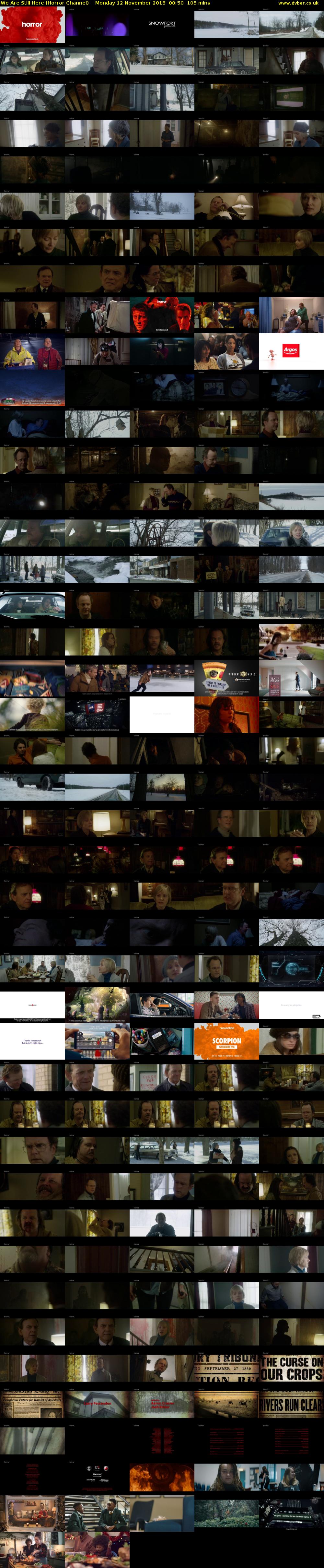 We Are Still Here (Horror Channel) Monday 12 November 2018 00:50 - 02:35