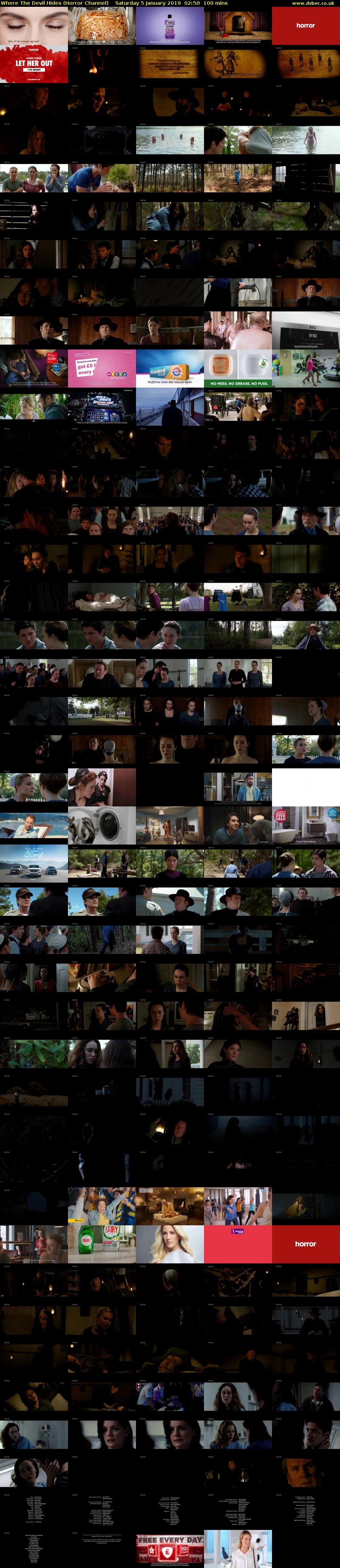 Where The Devil Hides (Horror Channel) Saturday 5 January 2019 02:50 - 04:30