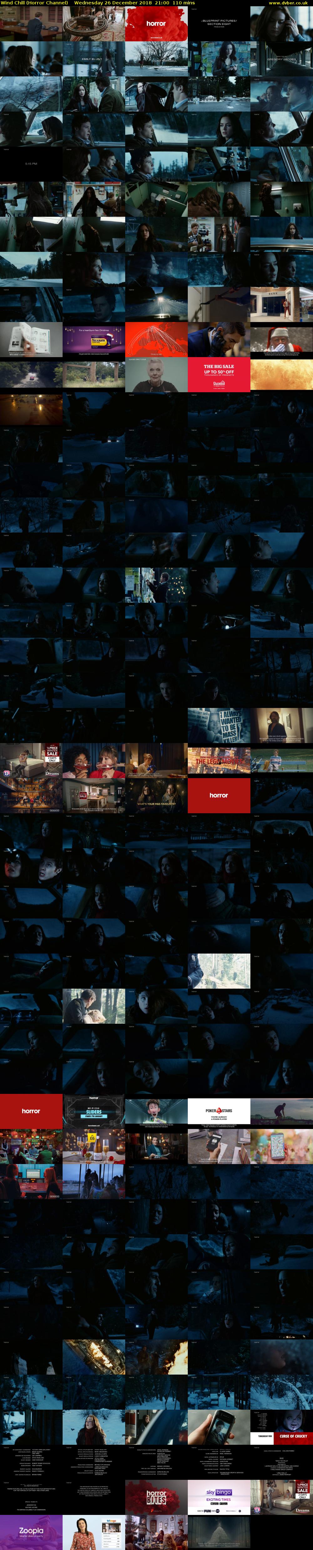 Wind Chill (Horror Channel) Wednesday 26 December 2018 21:00 - 22:50