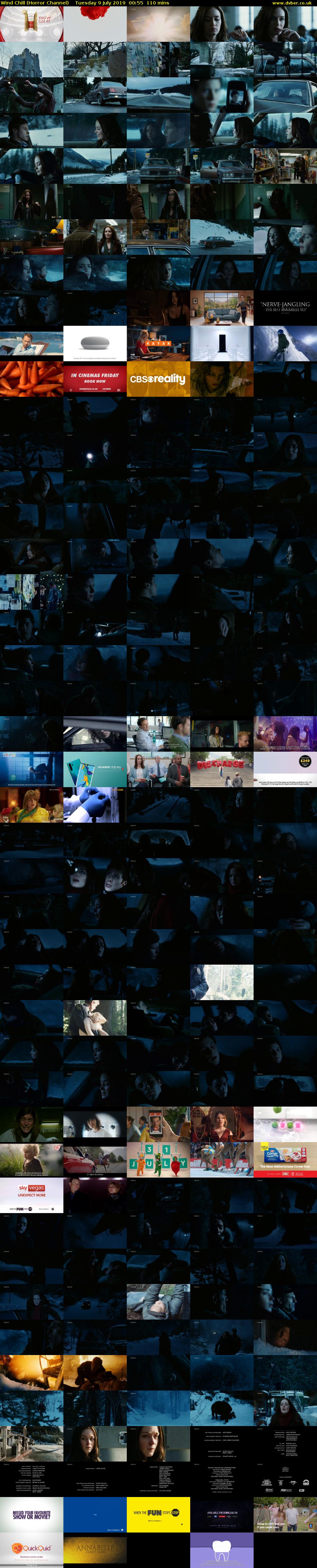 Wind Chill (Horror Channel) Tuesday 9 July 2019 00:55 - 02:45