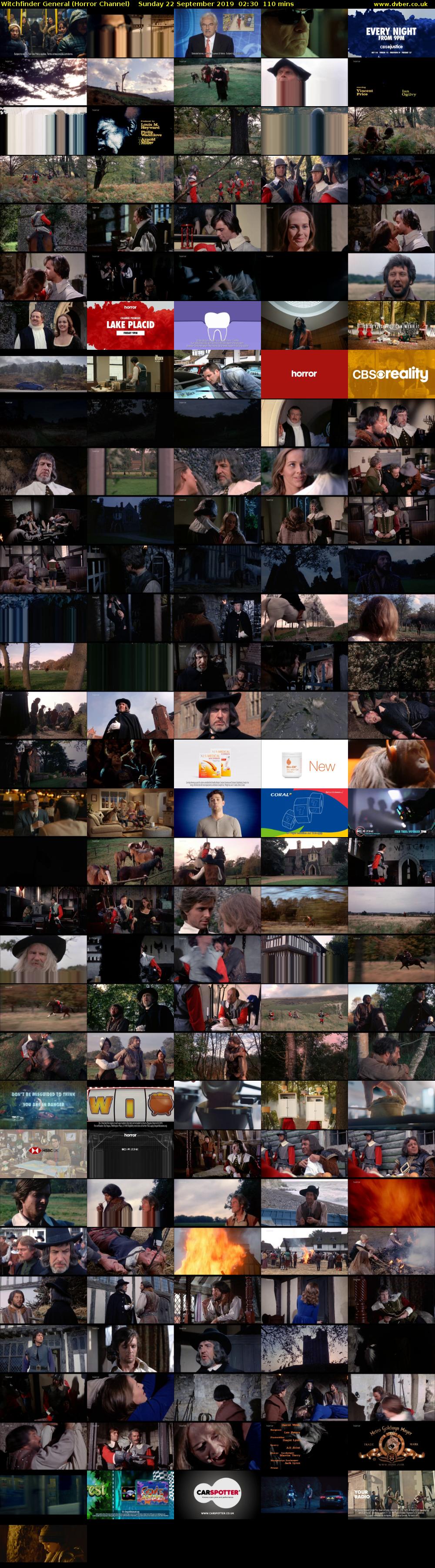 Witchfinder General (Horror Channel) Sunday 22 September 2019 02:30 - 04:20