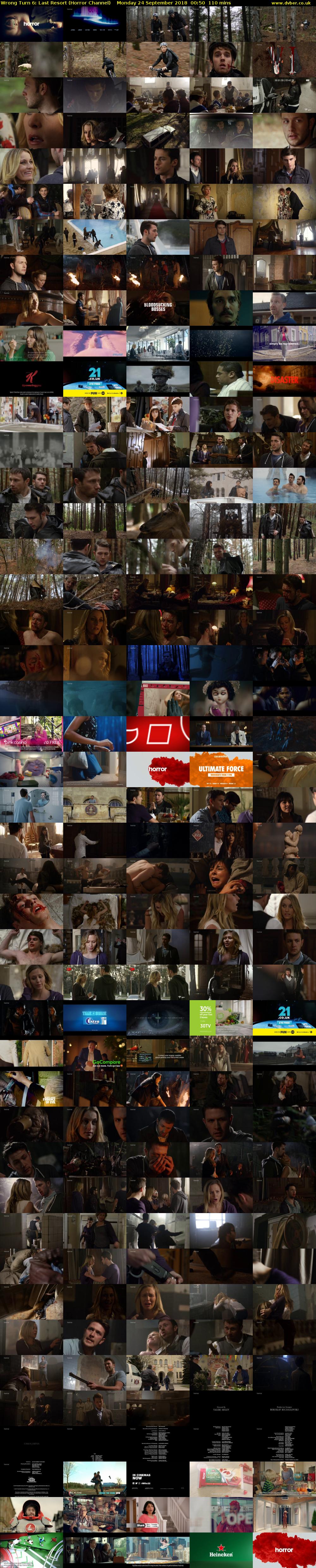 Wrong Turn 6: Last Resort (Horror Channel) Monday 24 September 2018 00:50 - 02:40