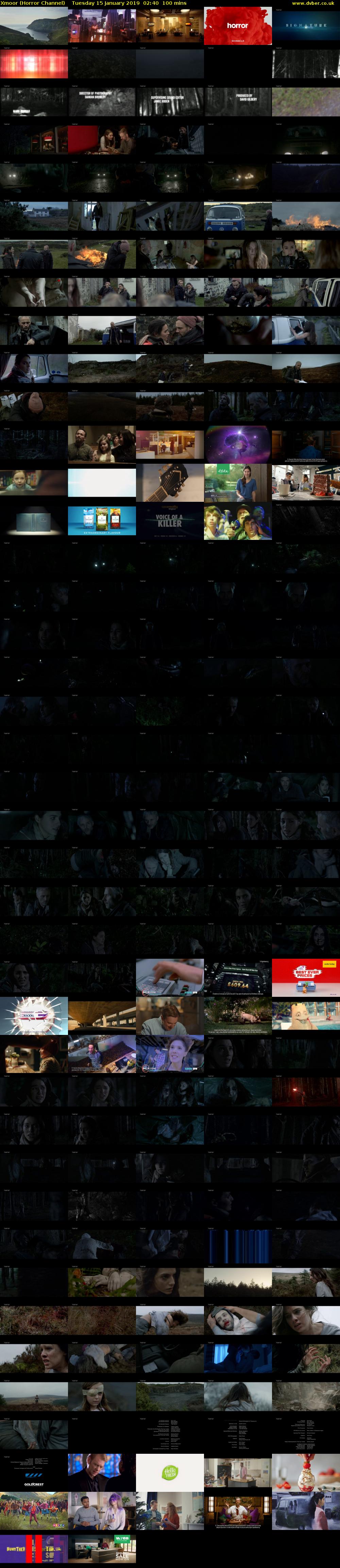 Xmoor (Horror Channel) Tuesday 15 January 2019 02:40 - 04:20