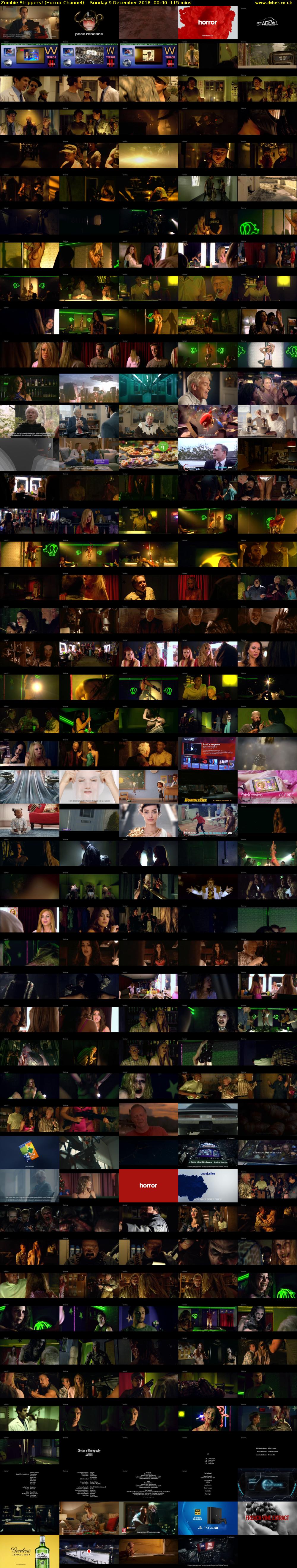 Zombie Strippers! (Horror Channel) Sunday 9 December 2018 00:40 - 02:35