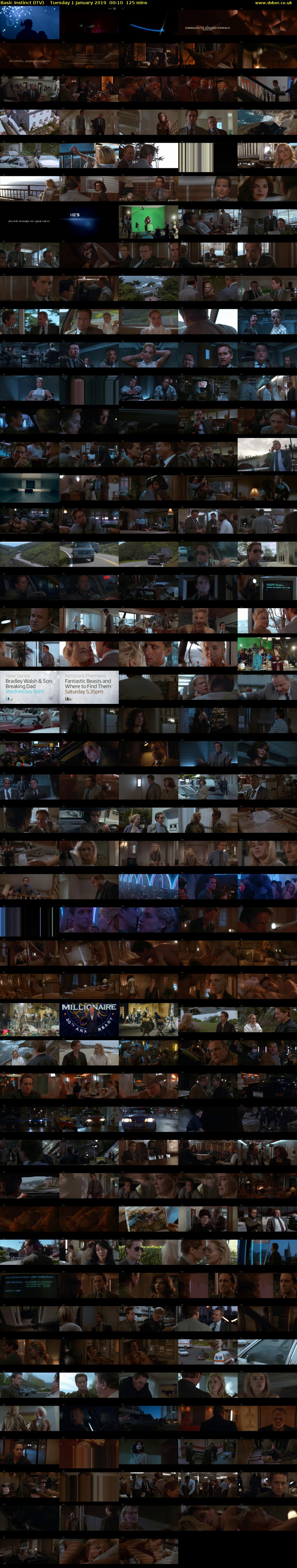 Basic Instinct (ITV) Tuesday 1 January 2019 00:10 - 02:15