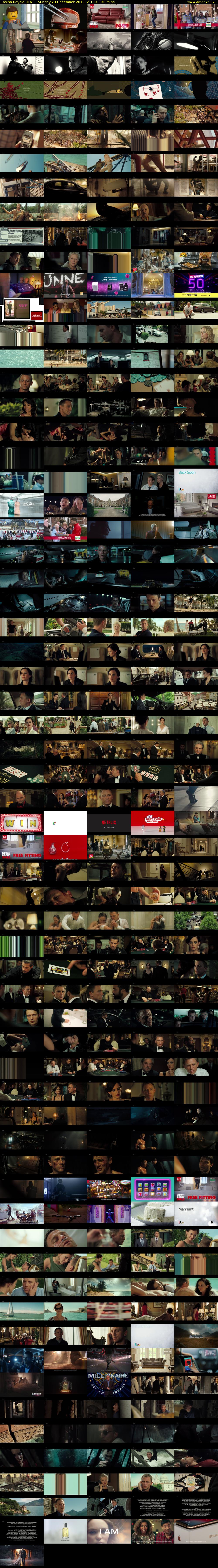 Casino Royale (ITV) Sunday 23 December 2018 21:00 - 23:50