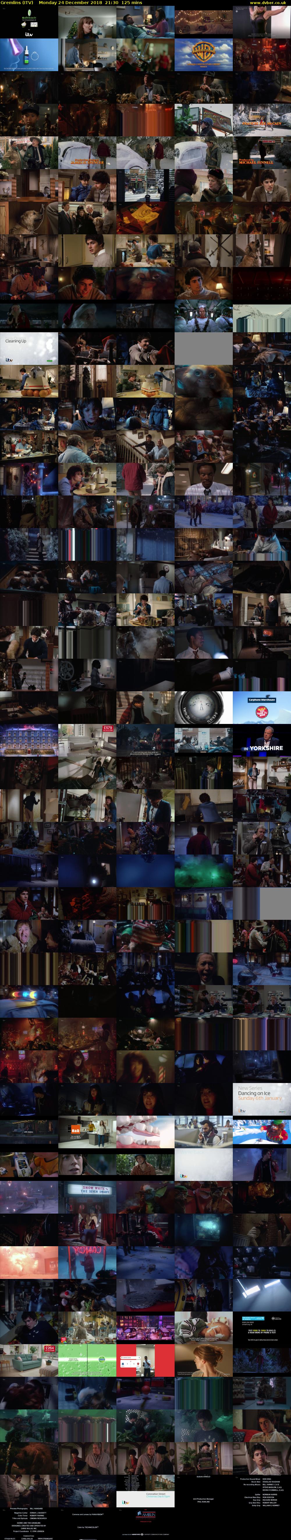 Gremlins (ITV) Monday 24 December 2018 21:30 - 23:35