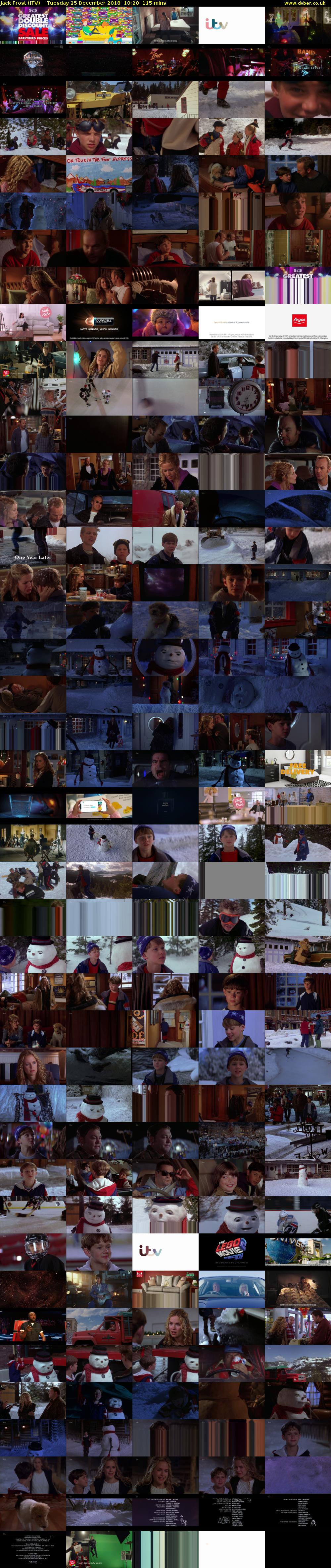 Jack Frost (ITV) Tuesday 25 December 2018 10:20 - 12:15