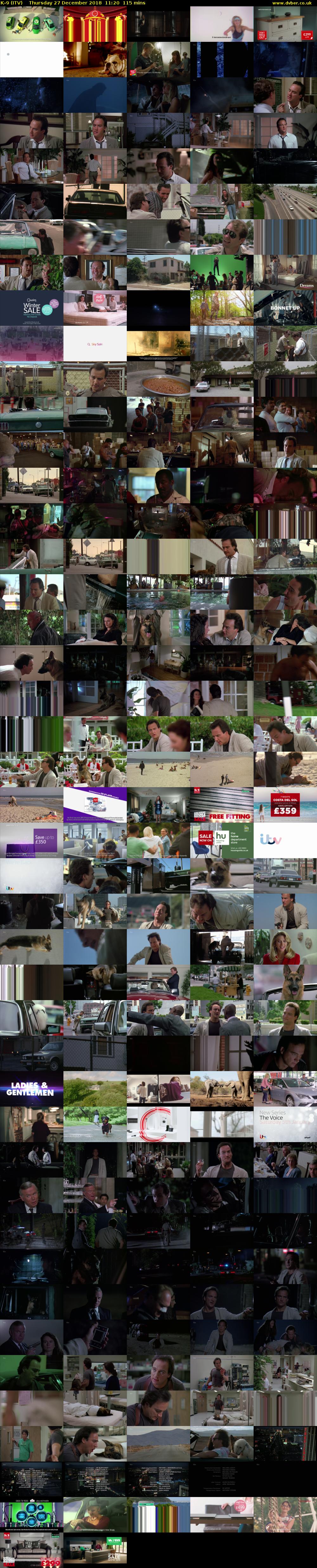 K-9 (ITV) Thursday 27 December 2018 11:20 - 13:15