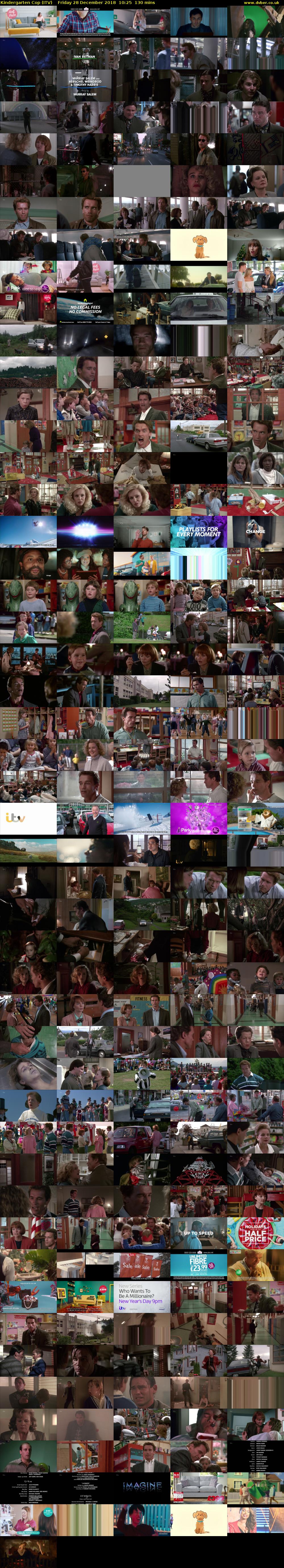 Kindergarten Cop (ITV) Friday 28 December 2018 10:25 - 12:35