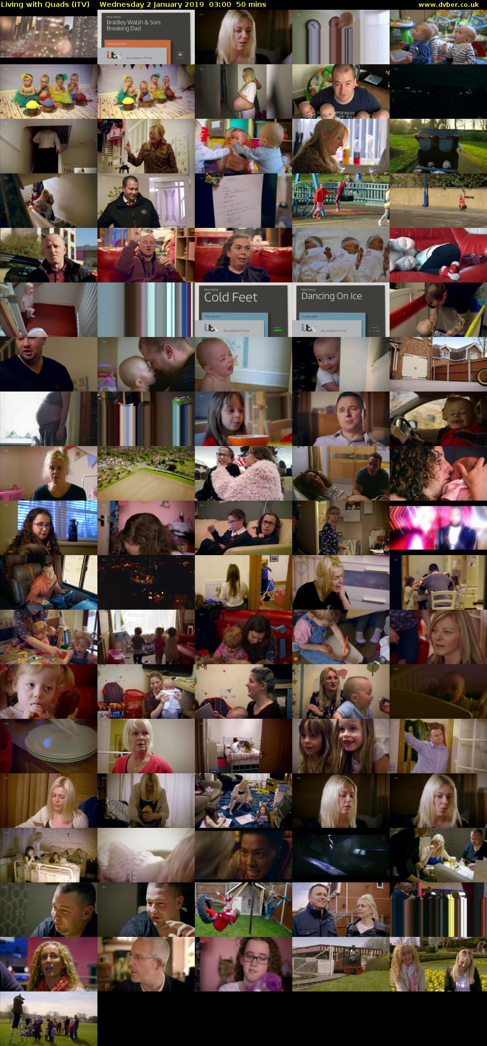 Living with Quads (ITV) Wednesday 2 January 2019 03:00 - 03:50