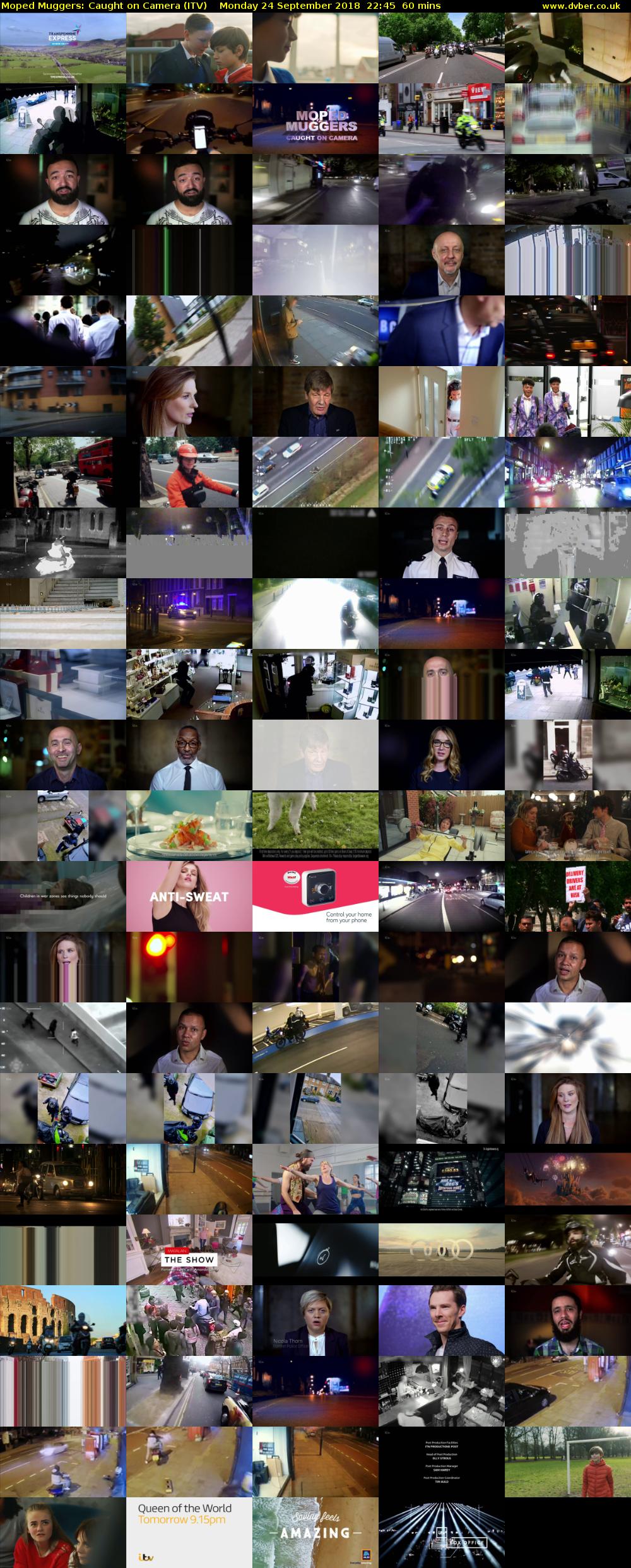 Moped Muggers: Caught on Camera (ITV) Monday 24 September 2018 22:45 - 23:45