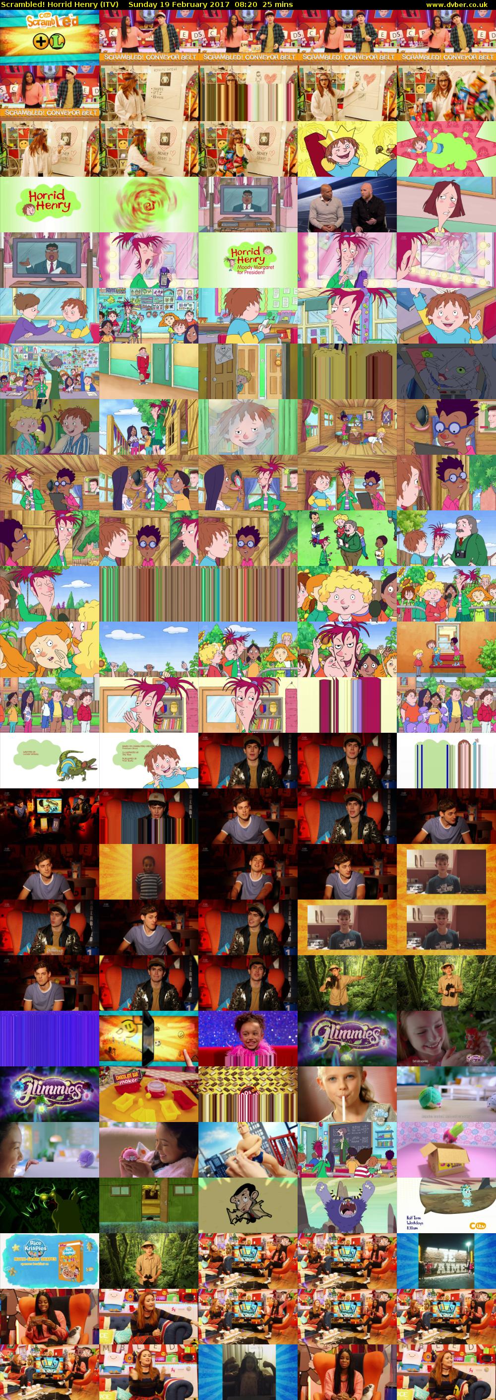 Scrambled! Horrid Henry (ITV) Sunday 19 February 2017 08:20 - 08:45