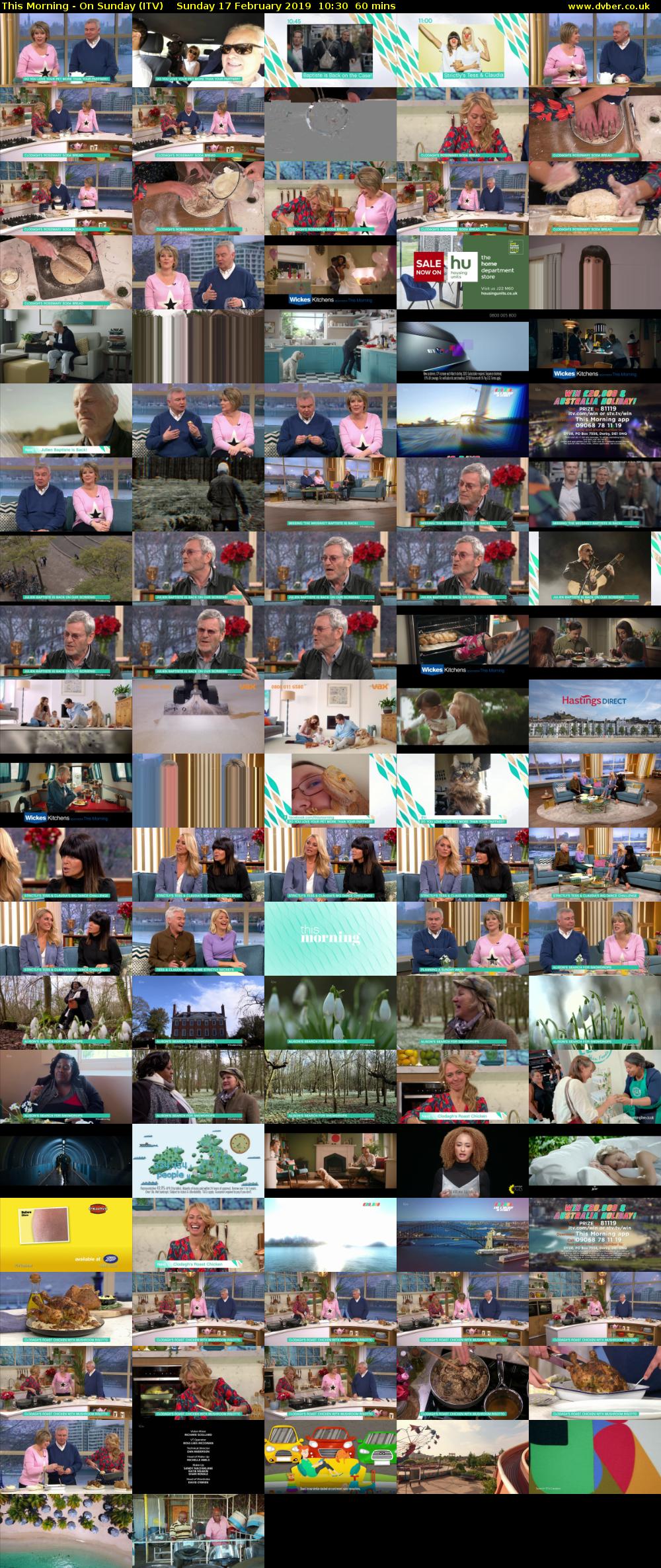 This Morning - On Sunday (ITV) Sunday 17 February 2019 10:30 - 11:30