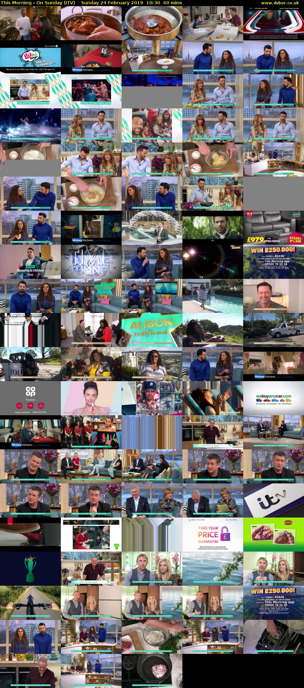 This Morning - On Sunday (ITV) Sunday 24 February 2019 10:30 - 11:30