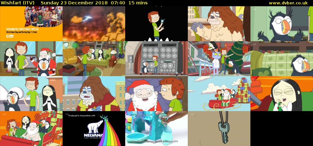Wishfart (ITV) Sunday 23 December 2018 07:40 - 07:55